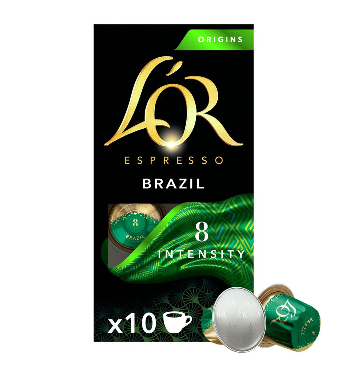 CAPSULES L'OR BRAZIL x10