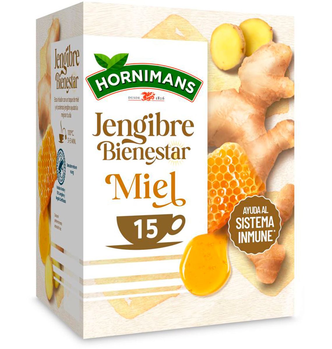 INFUSIO HORNIMANS JENGIBRE x15