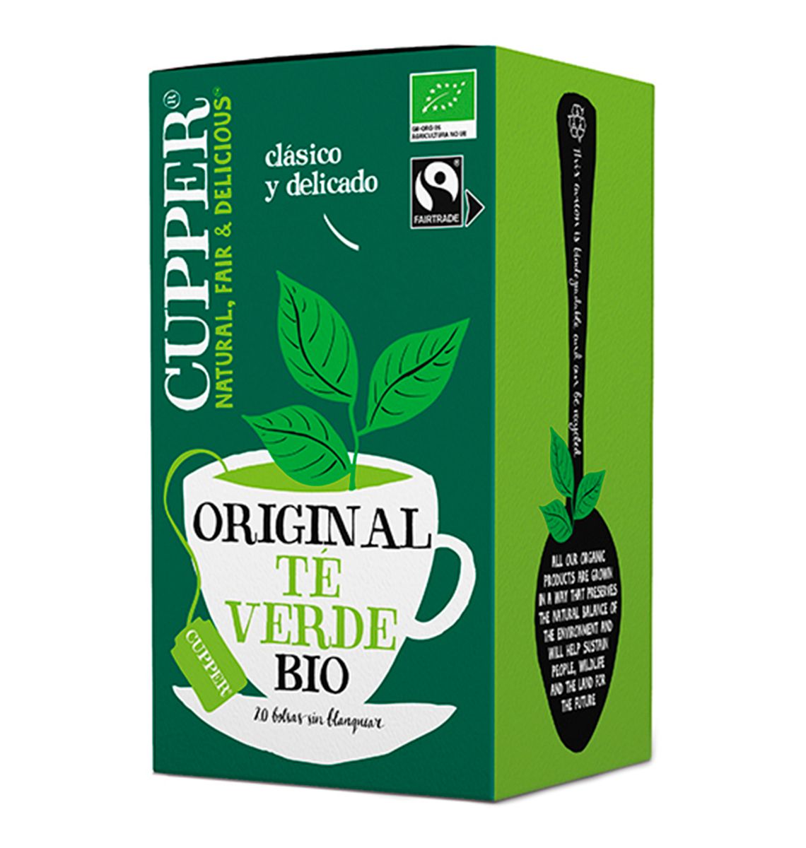 TE VERD CUPPER BIO CLASSIC x20