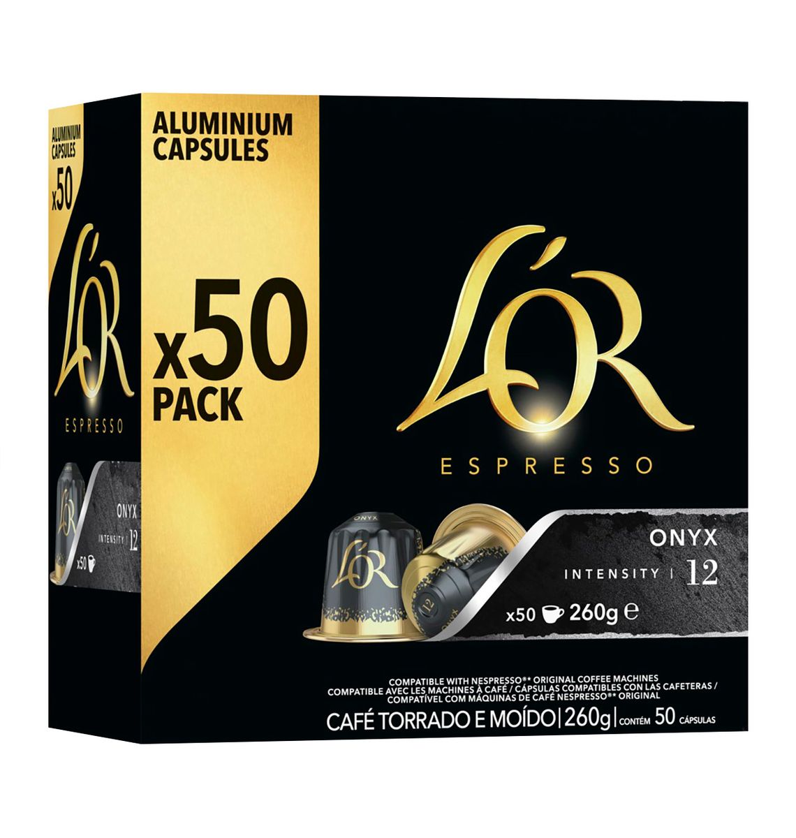 CAPSULES L'OR ONYX x50