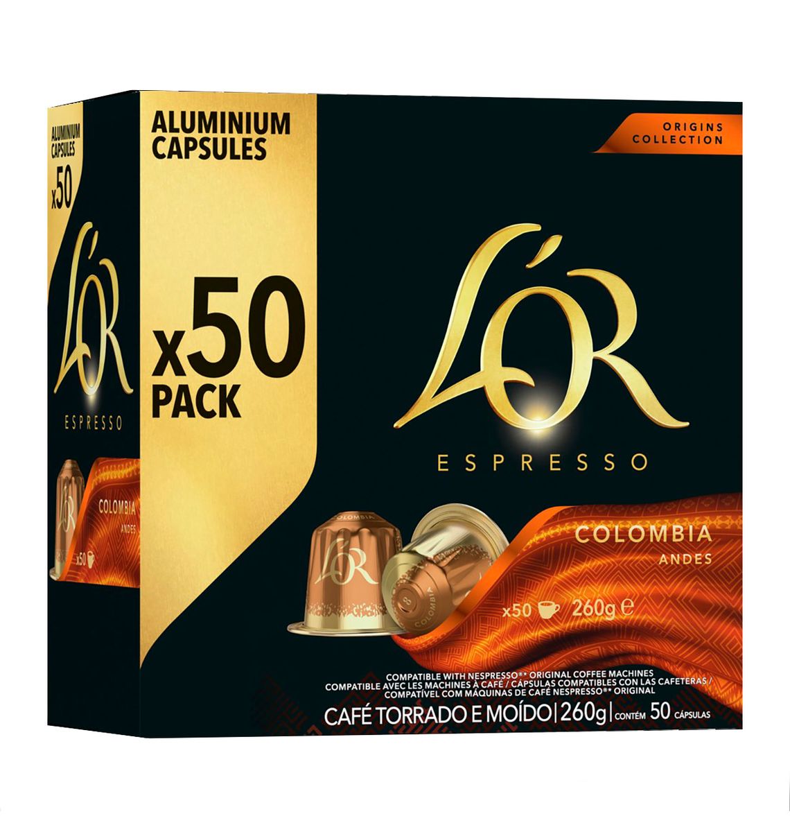 CAPSULES L'OR COLOMBIA x50