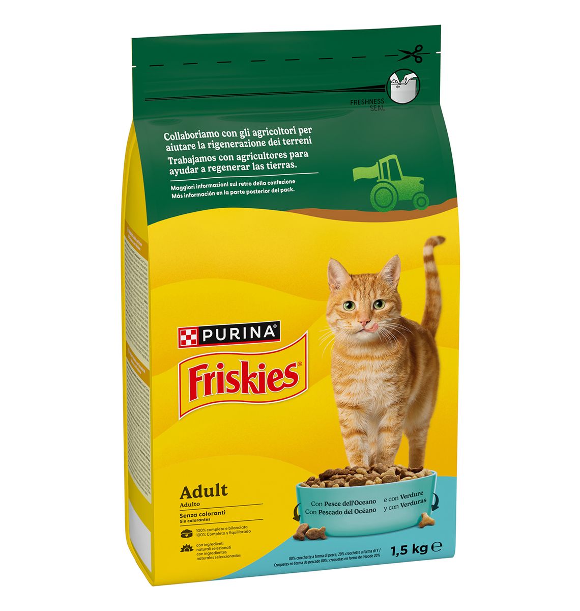 MENJ GAT FRISKIES PEIX 1,5Kg