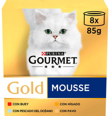 MENJAR GATS GOURMET GOLD x8