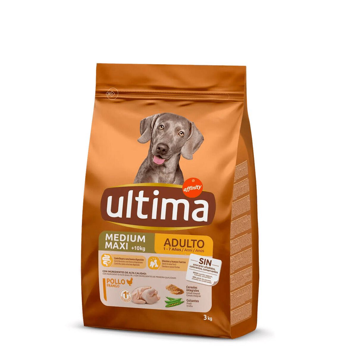 ULTIMA GOS ADULT POL/ARROS 3Kg