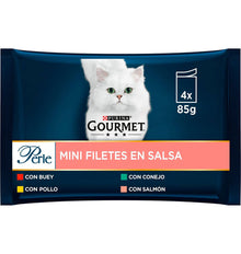 MENJAR GAT PERLE BOU x4 85g