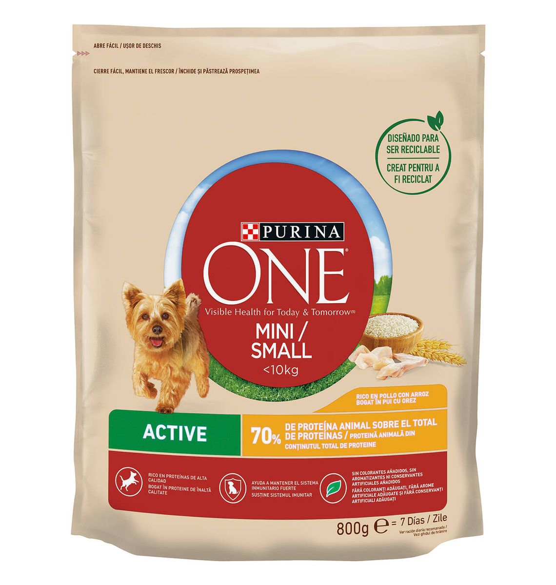 MENJAR GOS ONE ACTIVE 800g
