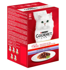 MENJ GAT GOURMT PETIT 6x 50g