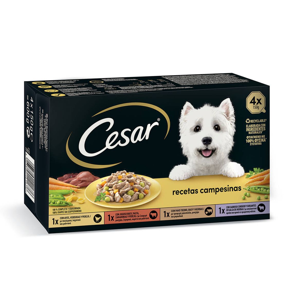 TERRINA GOS CESAR CAMPER 150g x4