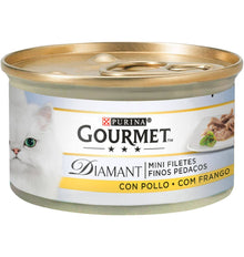 MENJ GAT GOURMT DIAMT POLL 85g