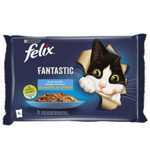 MENJ GATS FELIX PEIX 4x 85g