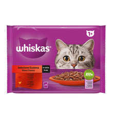 MENJAR GAT WHISKAS CARNx4 /340g