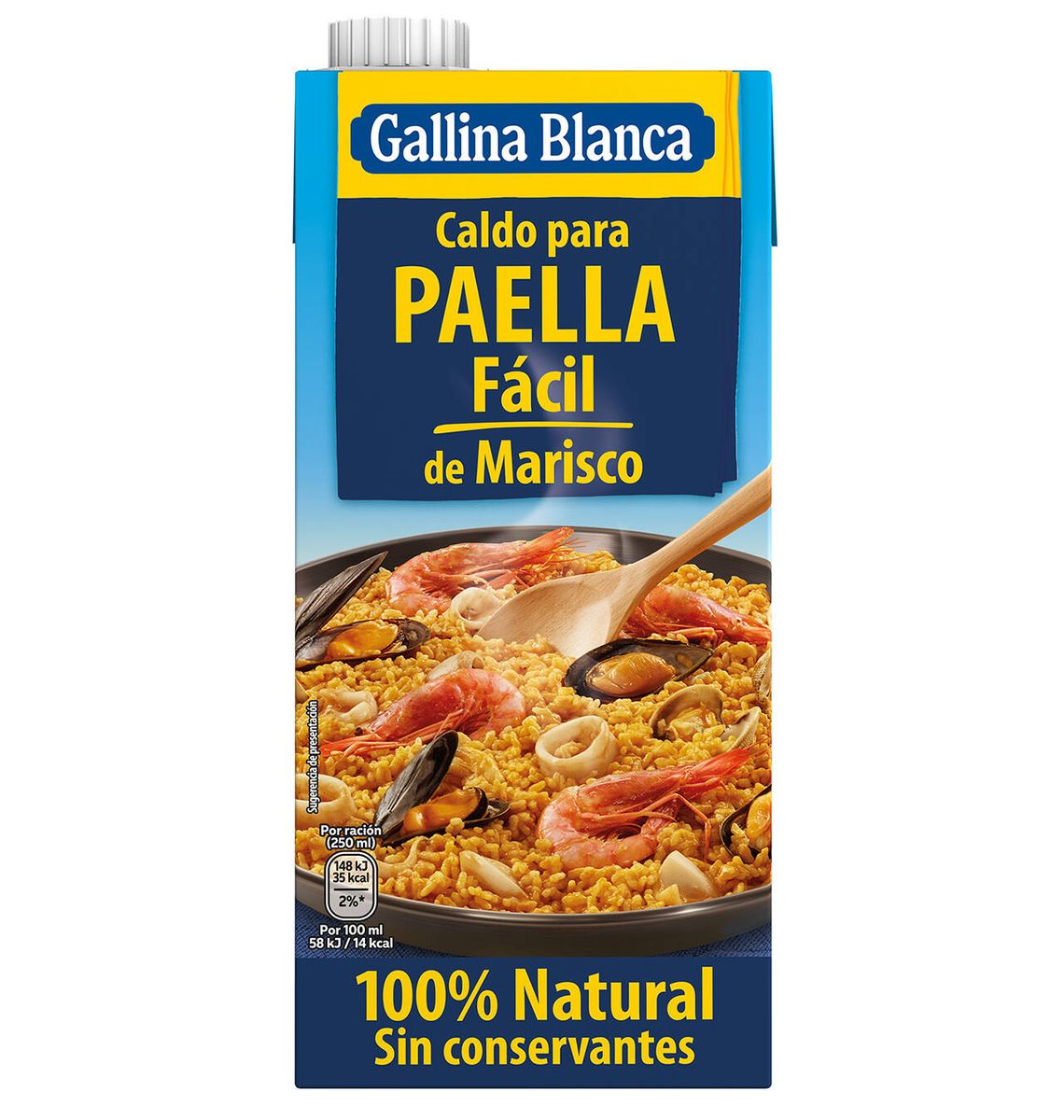 BROU GALLINA BLANC PAELLA 1L