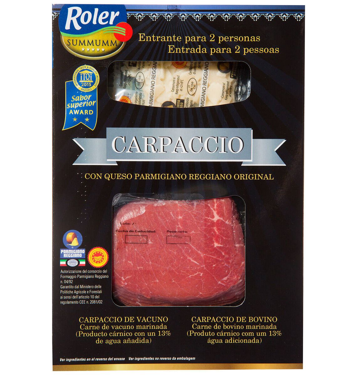 CARPACCIO ROLER BOVI 110g