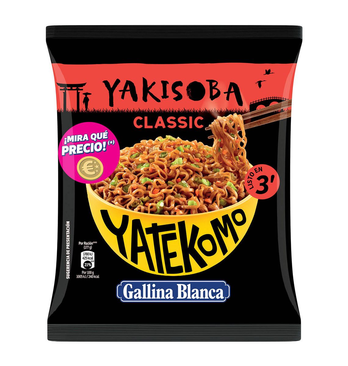 YAKISOBA CLASSIC BOSSA 93g