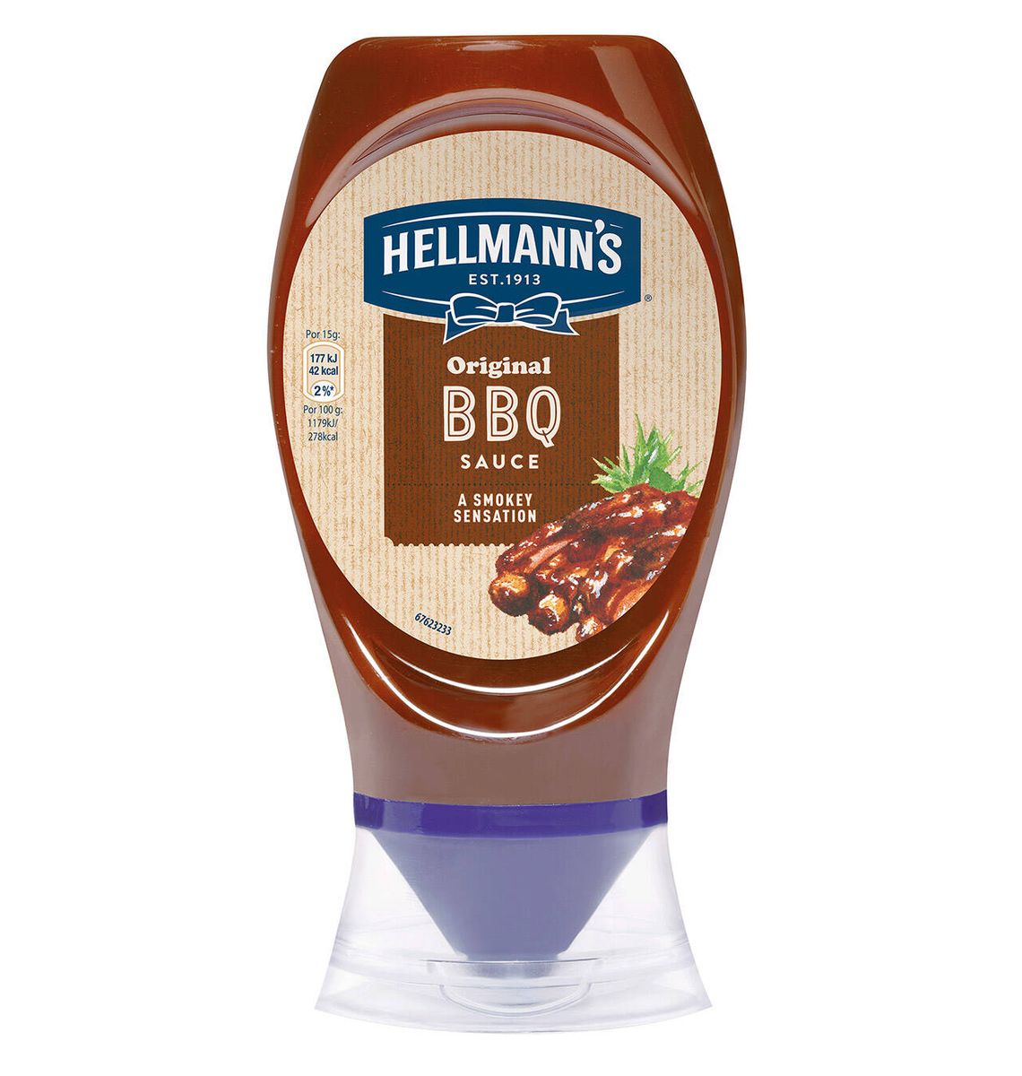 SALSA HELLMANN'S BARBAC 250ml