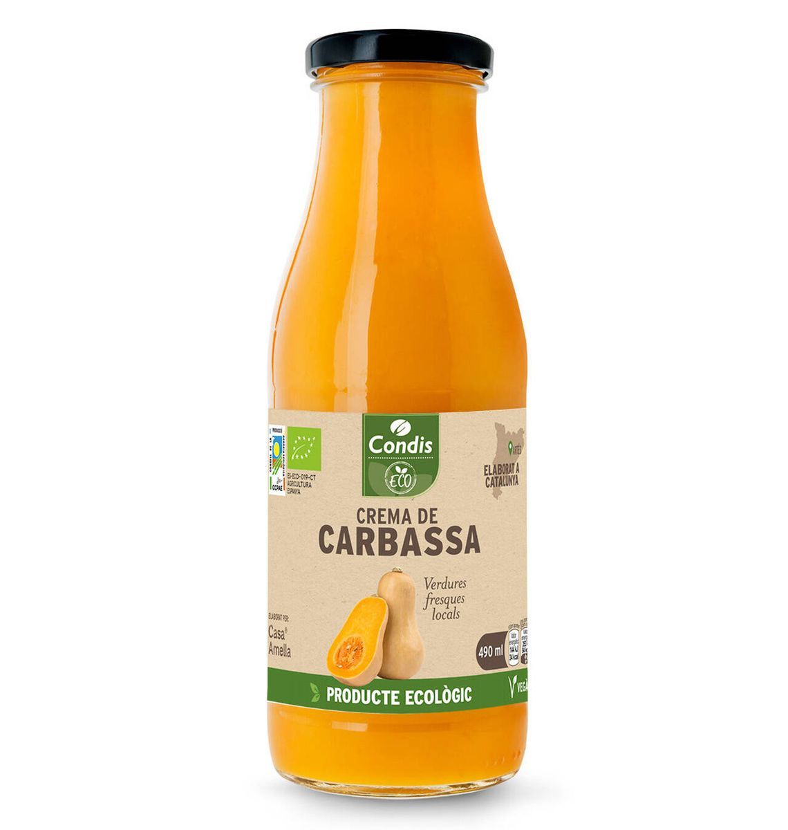 CREM ECO CONDIS CARBASSA 490ml