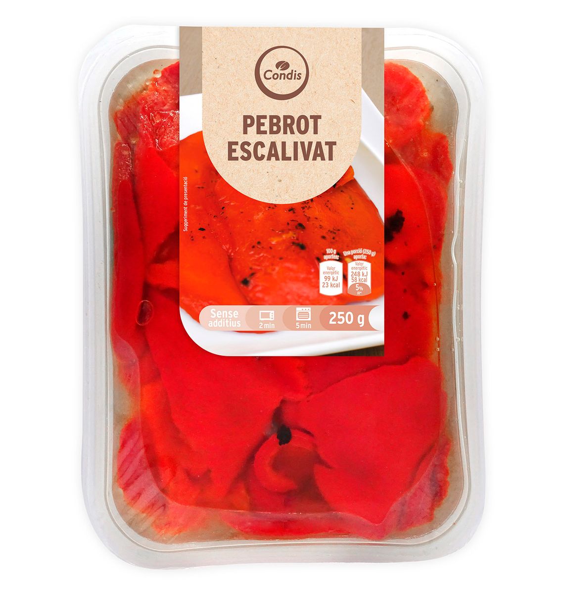 PEBROTS CONDIS ESCALIVATS 250g