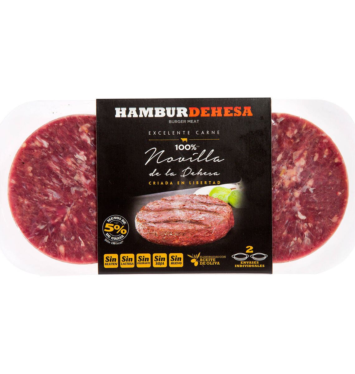 BURGER HAMB DEHESA BOVI 260g