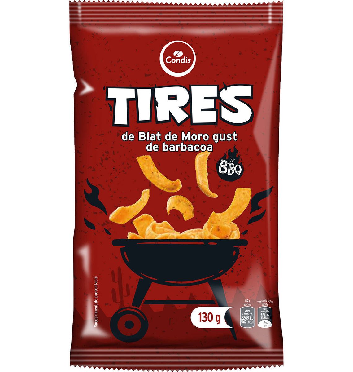 TIRES CONDIS BARBACOA 130g