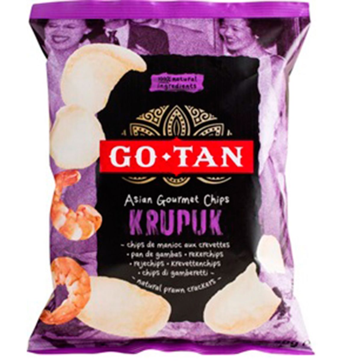 CHIPS GO-TAN GAMBA 50g