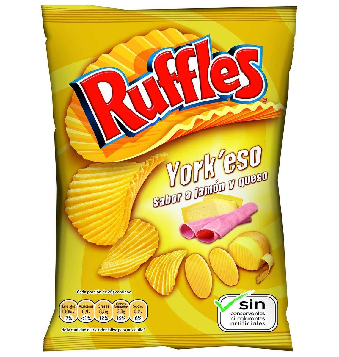 PATATES RUFFLES YORKESO 150g
