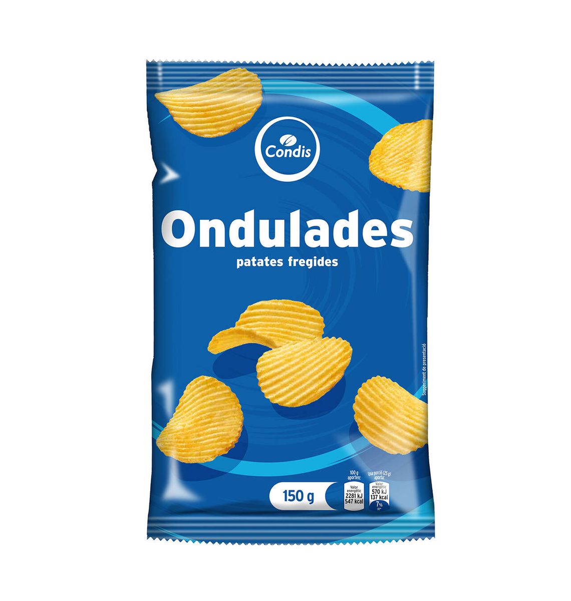 PATATES CONDIS ONDULADES 150g