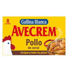 AVECREM BROU POLLASTR x8 80g