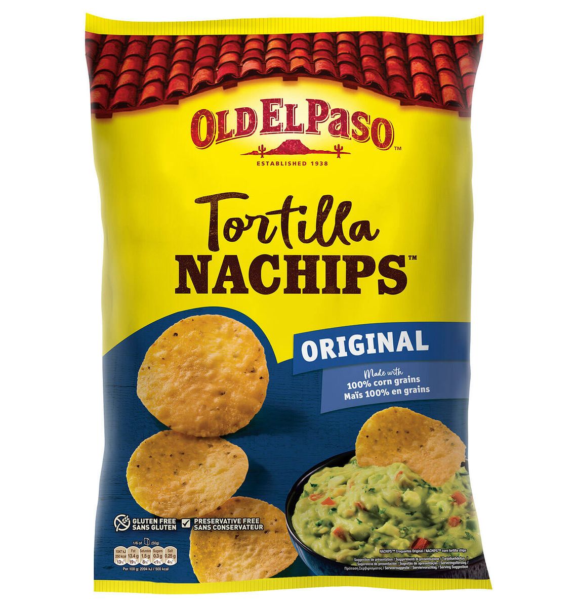 NACHIPS OLD EL PASO 185g