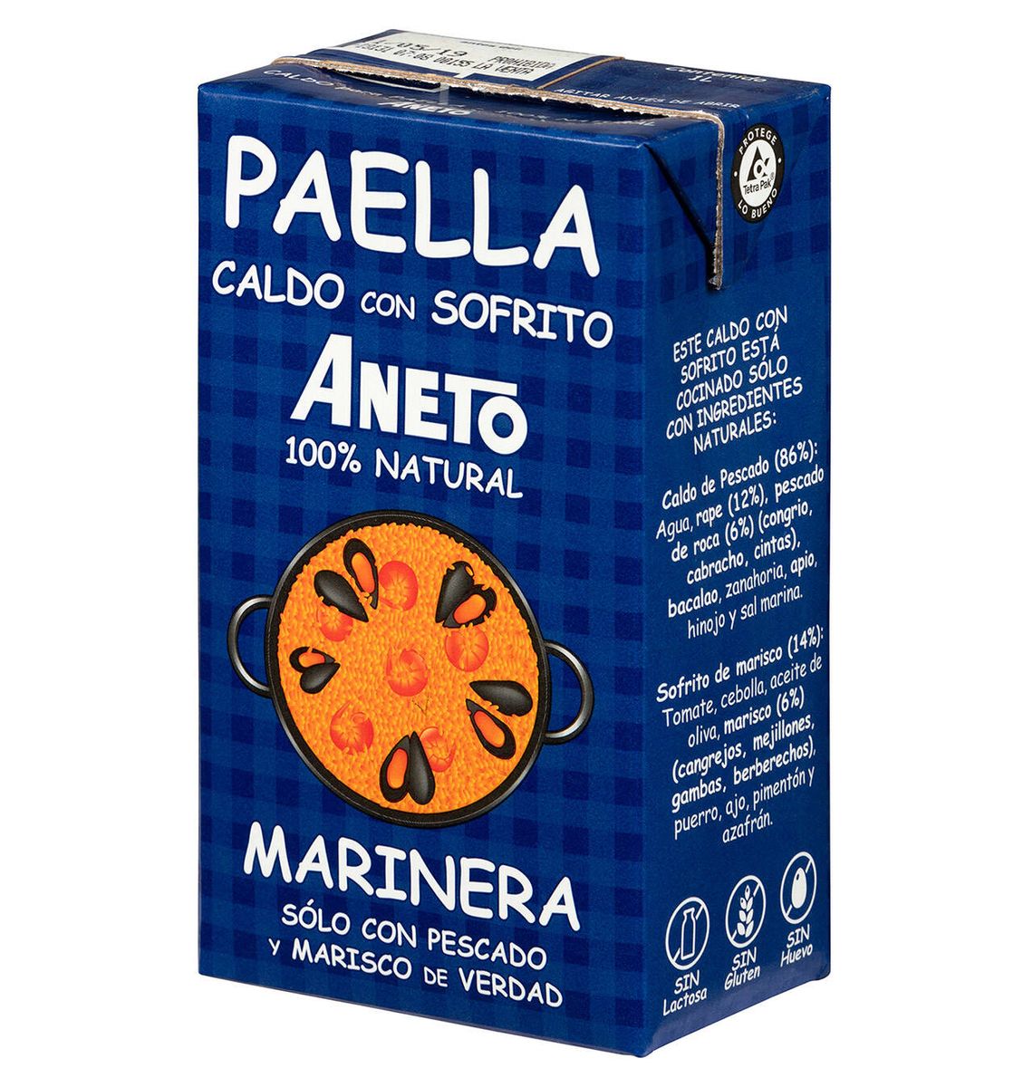 BROU PAELLA PEIX/MAR ANETO 1L