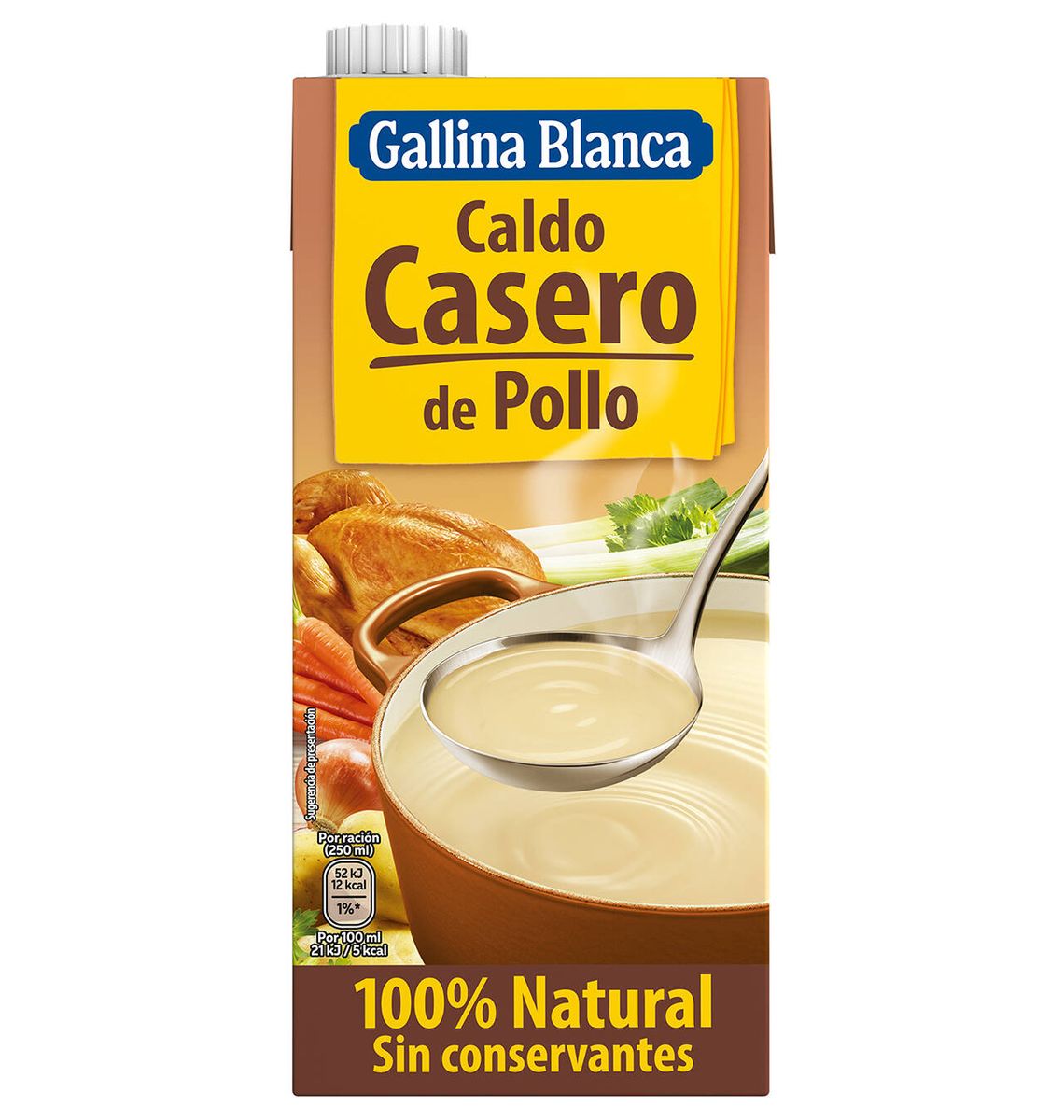 BROU G BLANCA POLLASTRE BRIK 1L