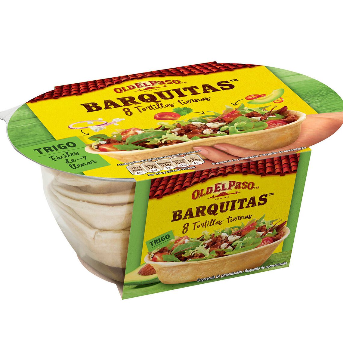 BARQUETES MEXIC OLD PASO 193g