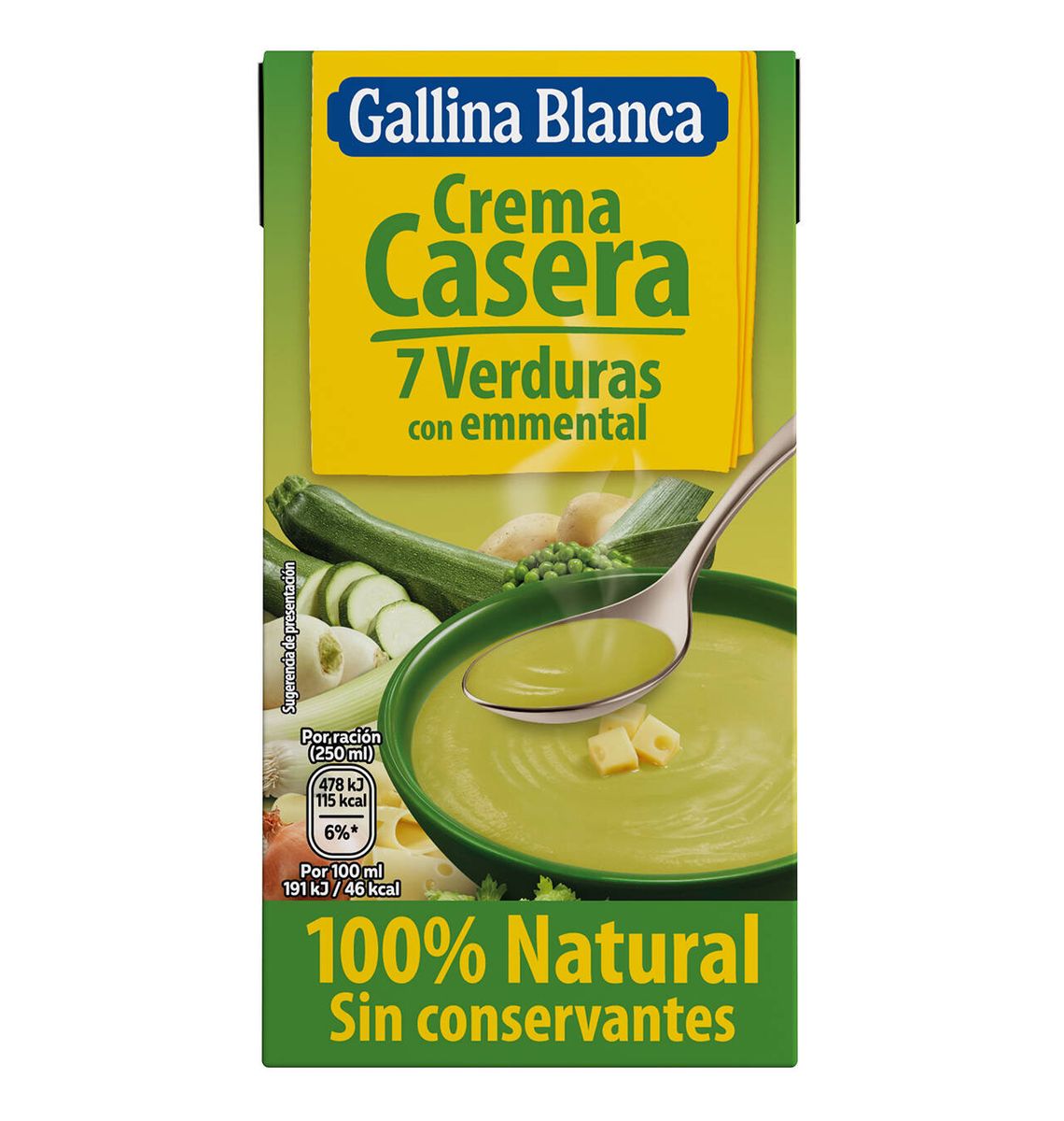 CREMA VERD G BLANCA 500ml