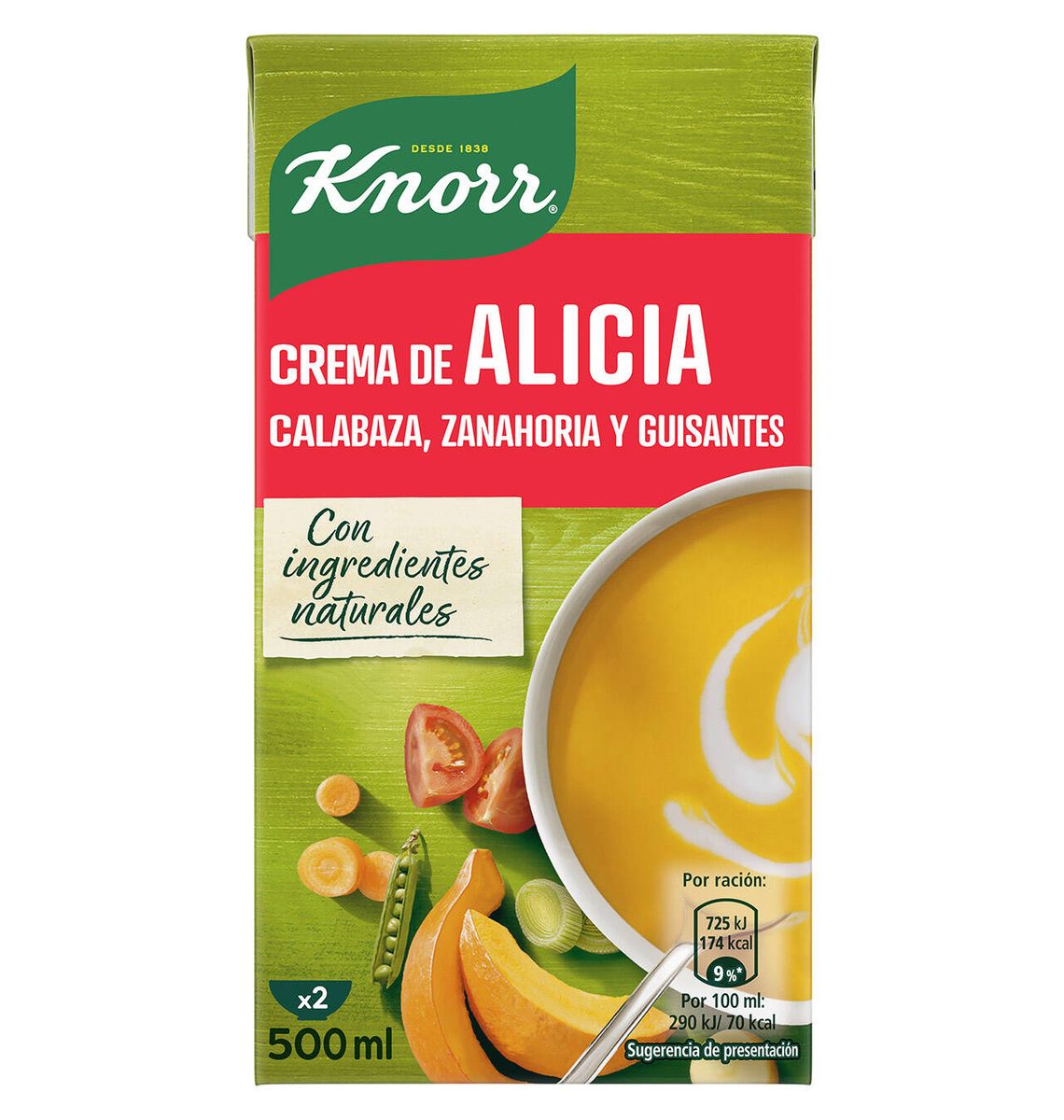 CREMA KNORR ALICIA 500ml