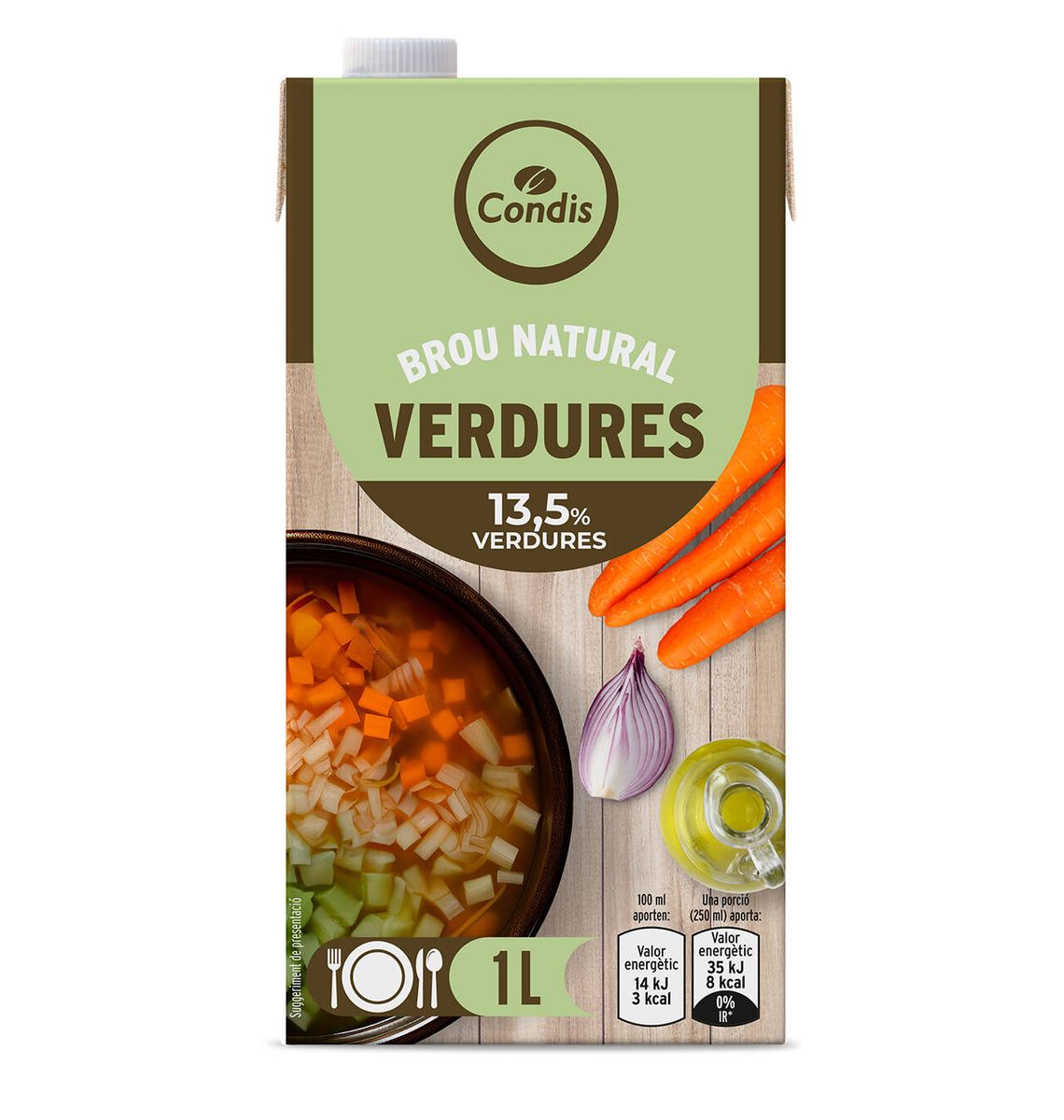 BROU CONDIS VERDURES PREM 1L
