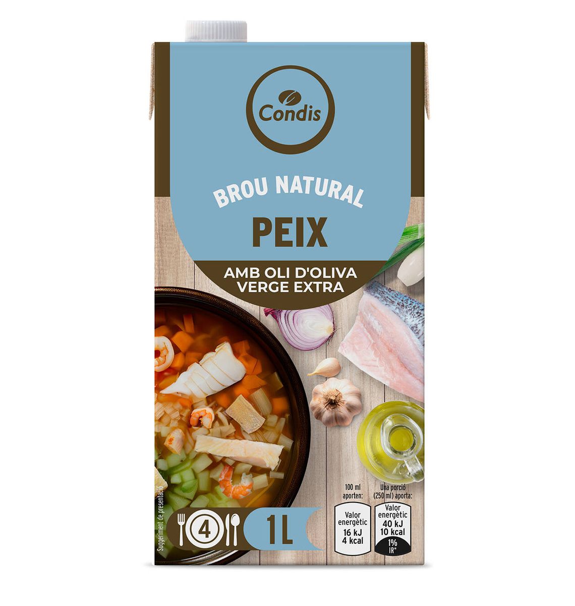 BROU CONDIS PEIX PREMIUM 1L