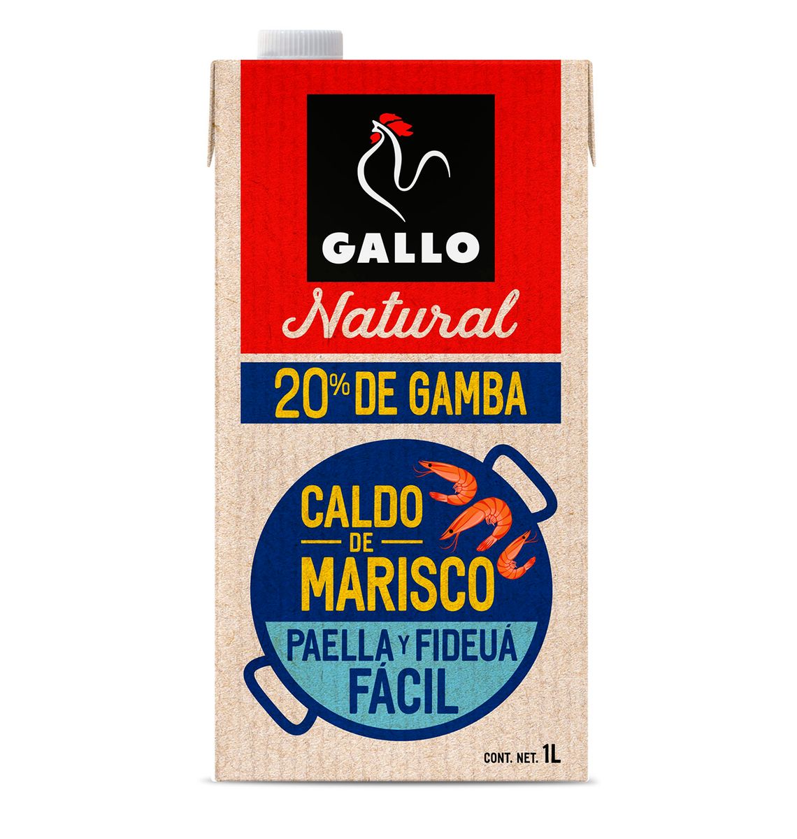 BROU GALLO PAELLA MARISC 1L