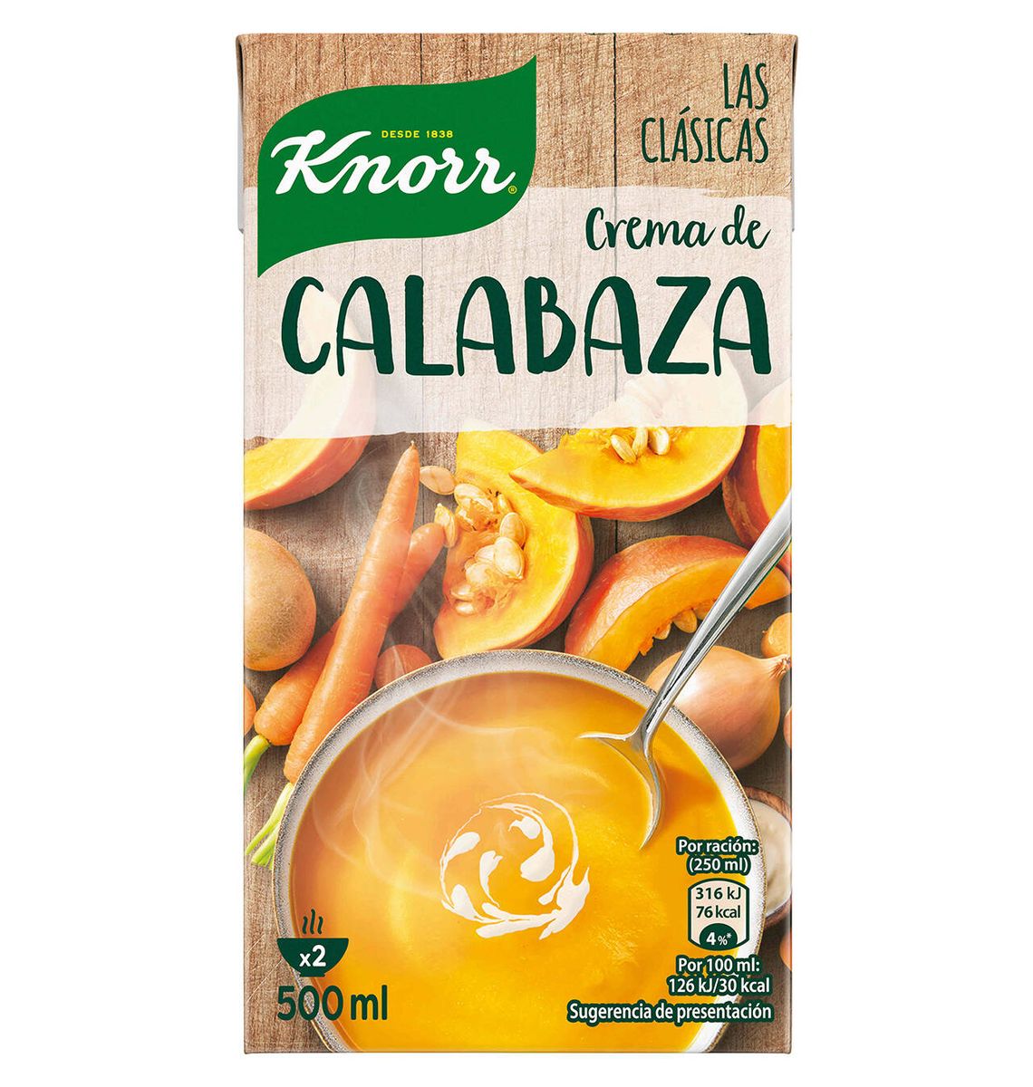 CREMA KNORR CARBASSA 500g