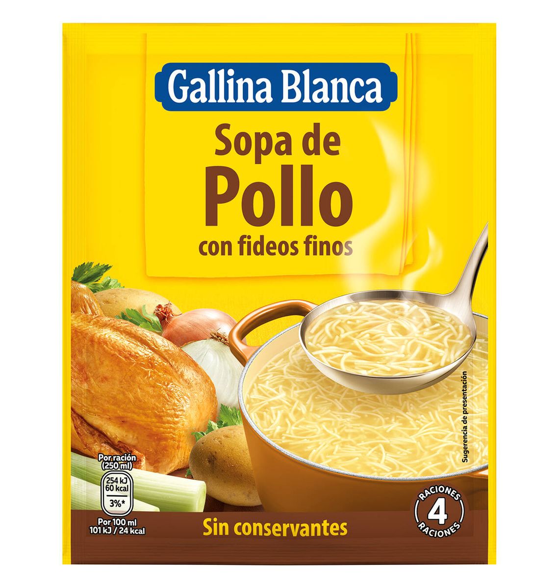 SOPA G BLANCA POLL /FID FI 72g
