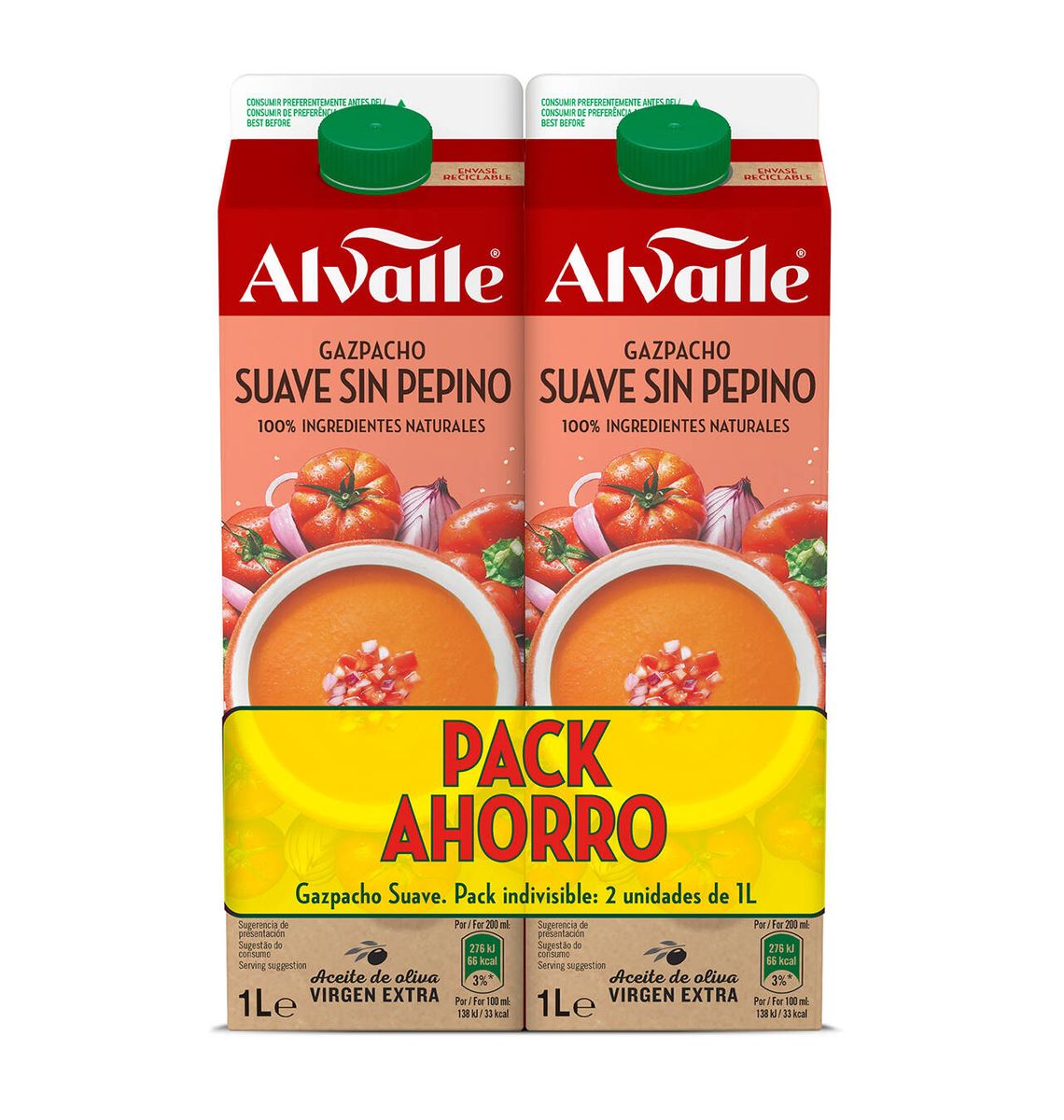 GASPATXO ALVALLE SUAU 1L pack x2