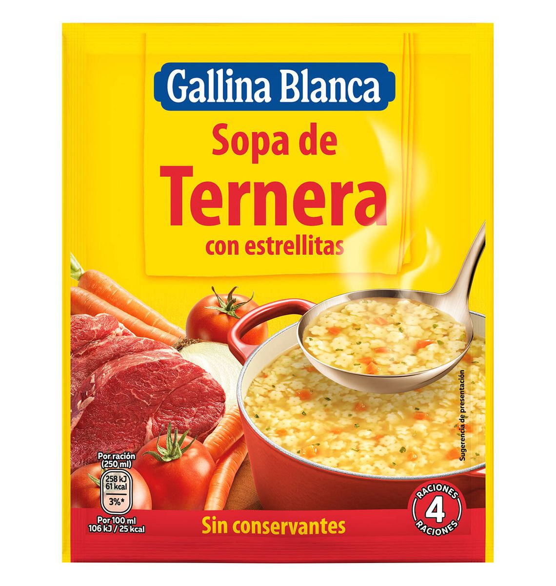 SOPA G BLANCA VEDELLA /ESTR 76g