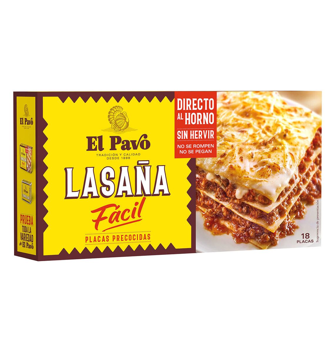 LASANYA PAVO INSTANT x18 200g