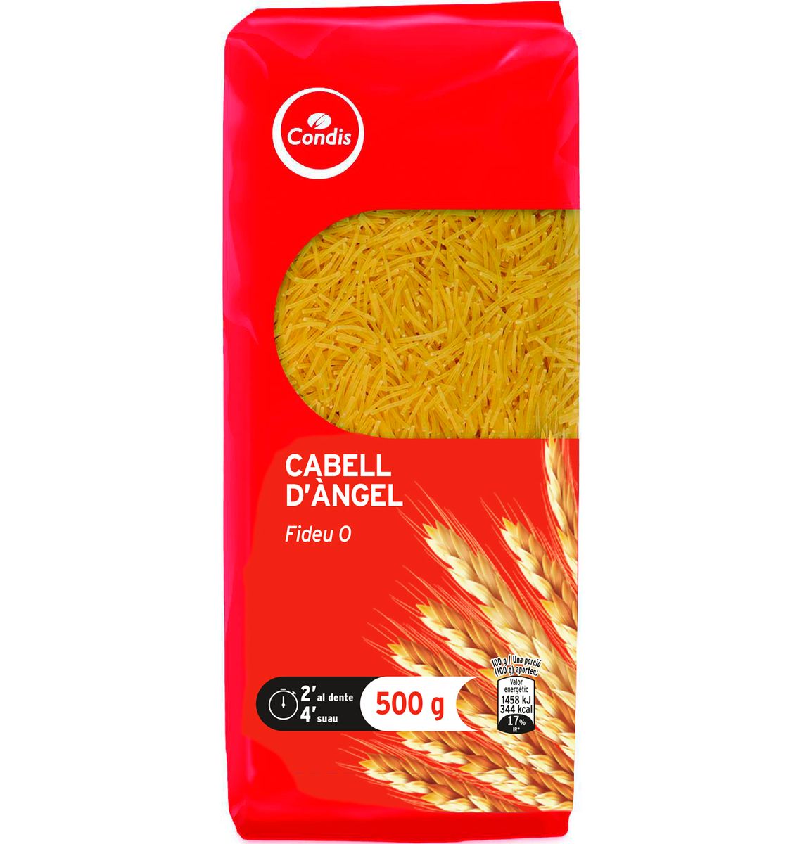PASTA CONDIS FIDEU N.0 500g