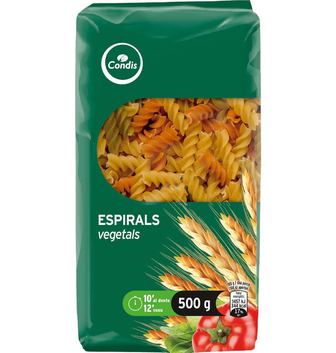PASTA CONDIS VEG ESPIRA 500g