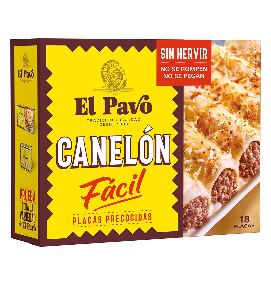 CANELONS EL PAVO FACIL 125g