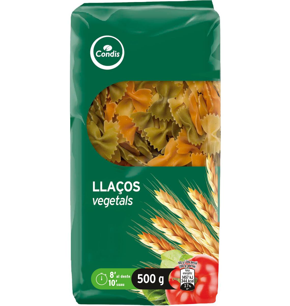 PASTA CONDIS VEG FARFAL 500g