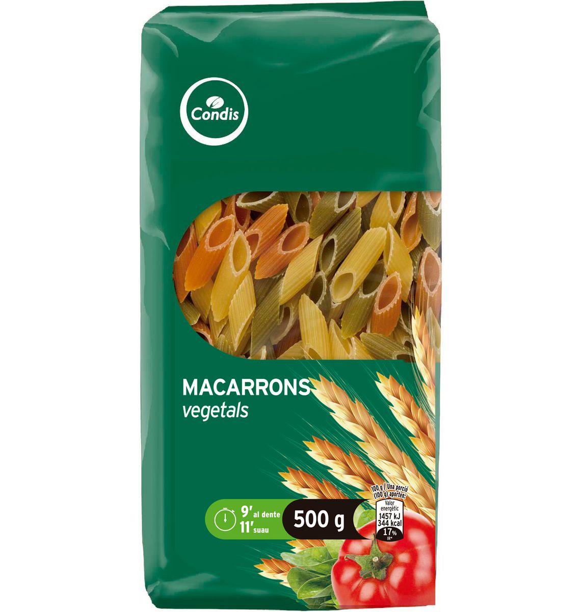 PASTA CONDIS VEG MACARRO 500g