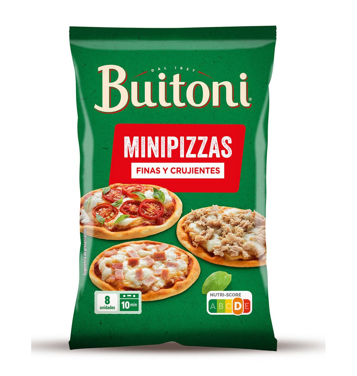 PASTA MINI PIZA BUITONI x8 265g