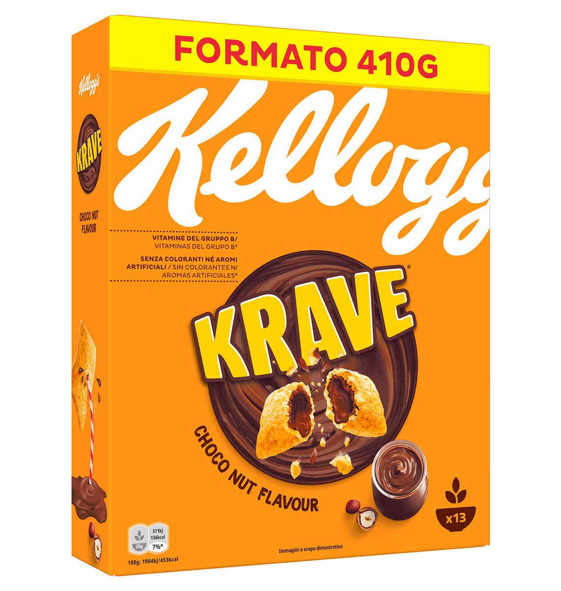 CEREA KELLOGG'S KRAVE XOC 410g