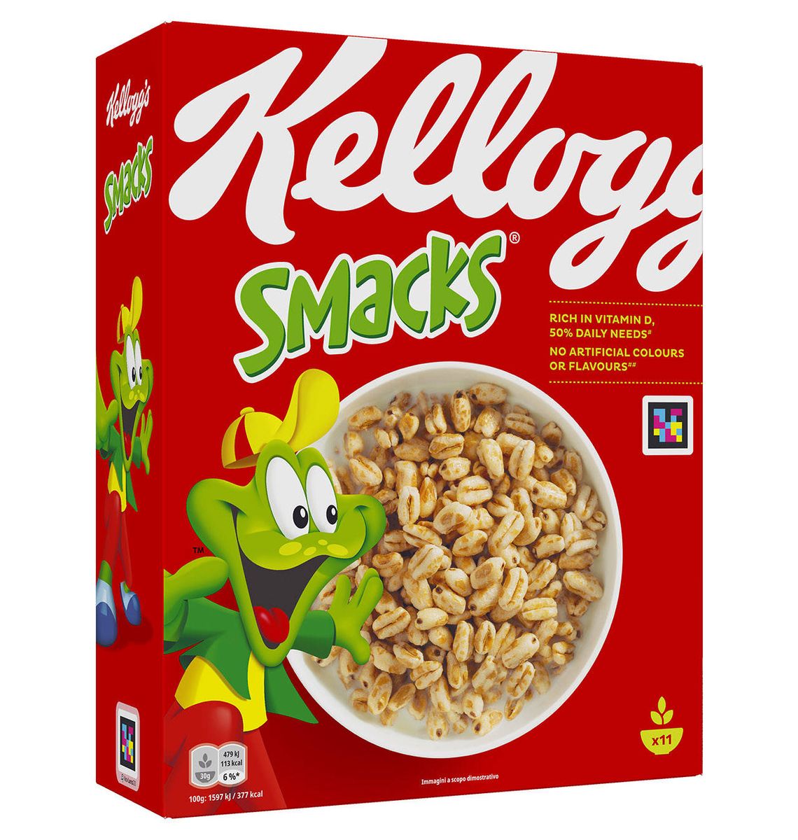 CEREALS KELLOGS SMACKS 330g
