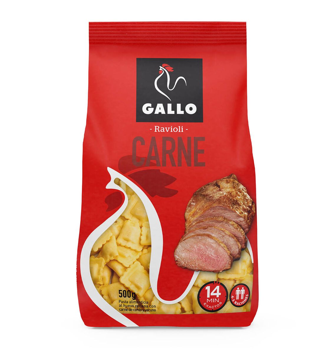 RAVIOLIS GALLO CARN 500g